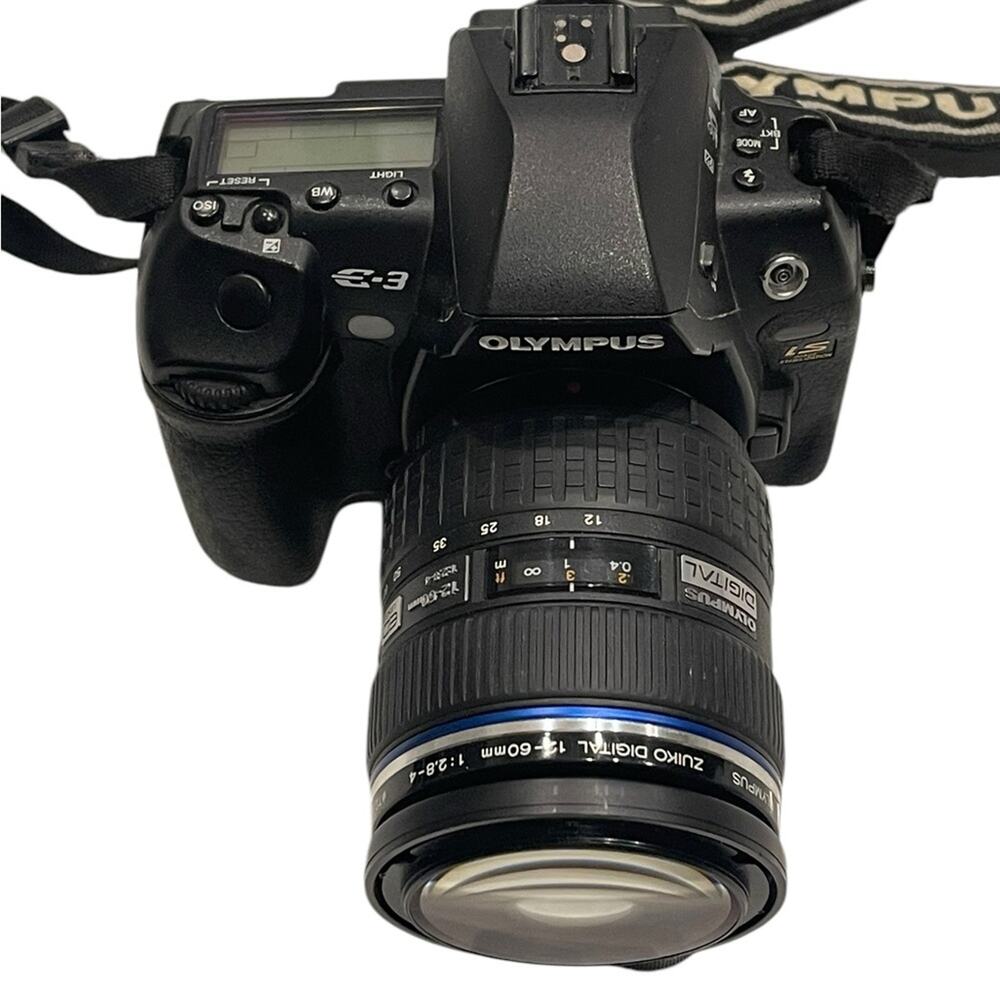 Olympus EVOLT E-5 12.3MP Digital SLR Camera /12-60mm f2.8-4.0 SWD Zuiko Digital
